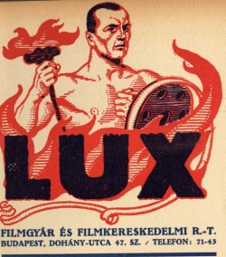 A Lux filmgyár emblémája
